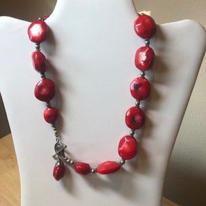 Red Jasper 18" Necklace
